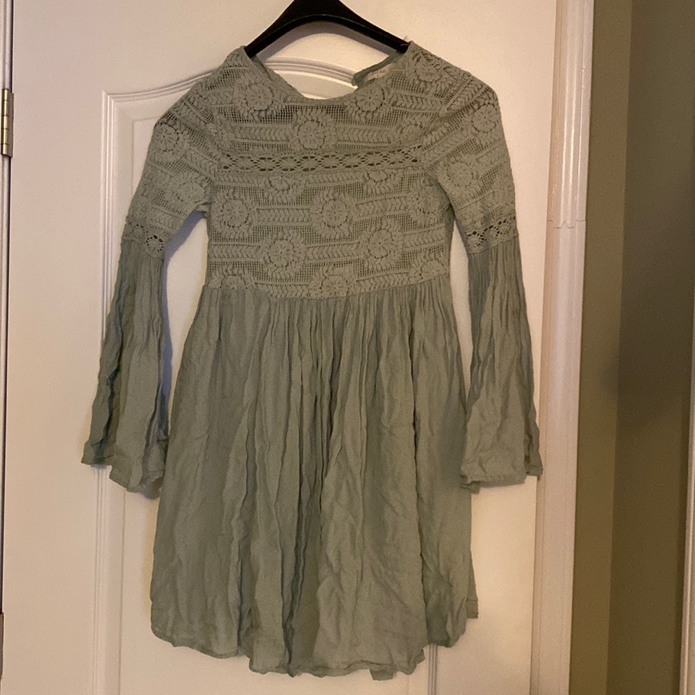 Alter’d State Sage Dress with Lace